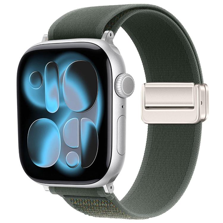 For Apple Watch 42mm / 41mm / 40mm / 38mm Magnetic Buckle Trail Loop Nylon Watch Band Watch Band