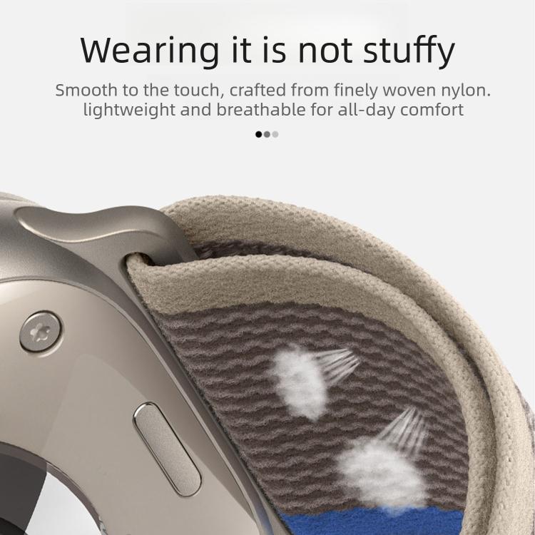 For Apple Watch 42mm / 41mm / 40mm / 38mm Magnetic Buckle Trail Loop Nylon Watch Band Watch Band