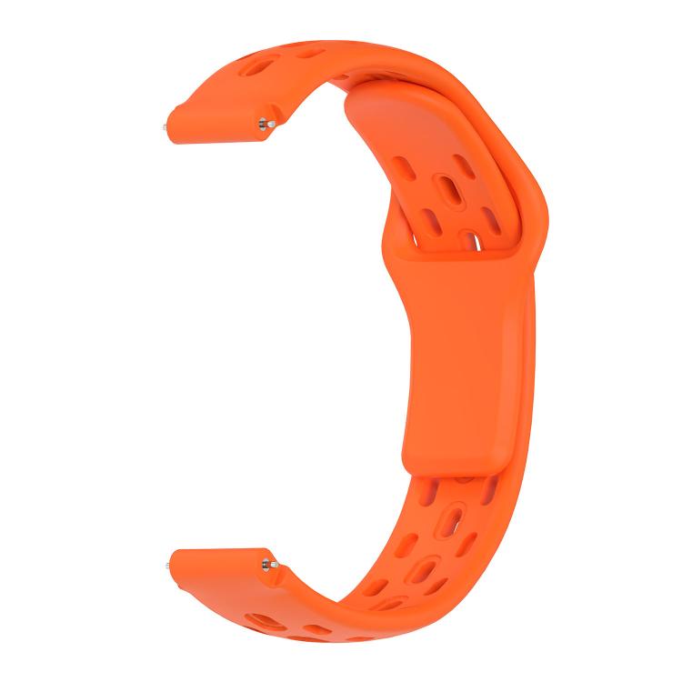 For Huawei Band 11 / Band 11 Pro Reverse Buckle Flat Perforated Breathable Silicone Watch Band