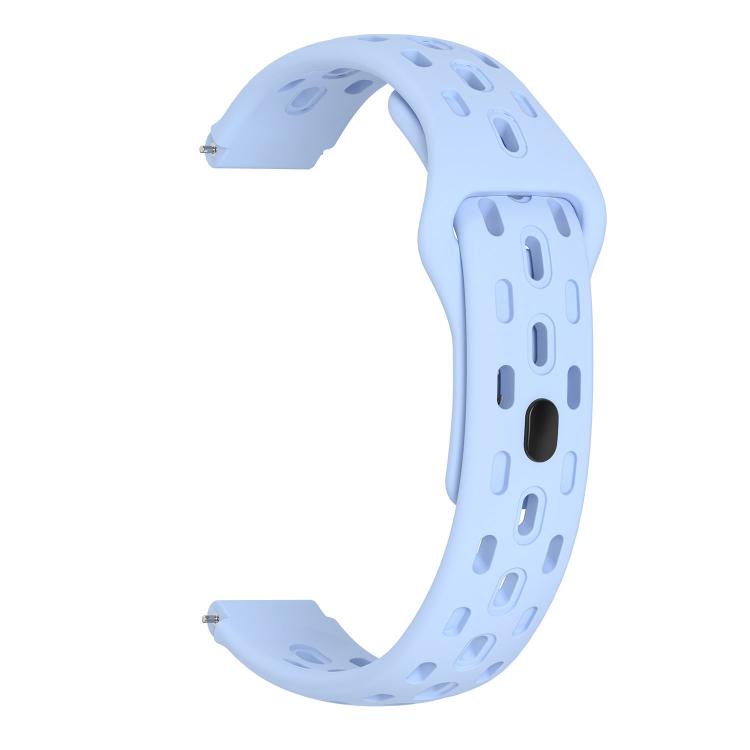For Huawei Band 11 / Band 11 Pro Reverse Buckle Flat Perforated Breathable Silicone Watch Band