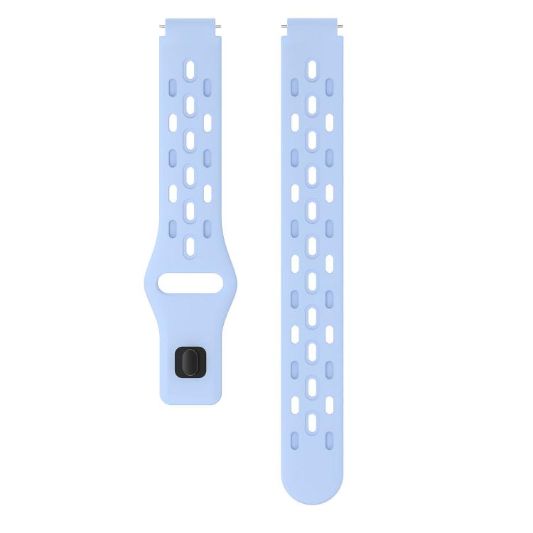 For Huawei Band 11 / Band 11 Pro Reverse Buckle Flat Perforated Breathable Silicone Watch Band