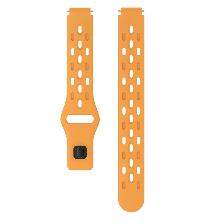 For Huawei Band 11 / Band 11 Pro Reverse Buckle Flat Perforated Breathable Silicone Watch Band