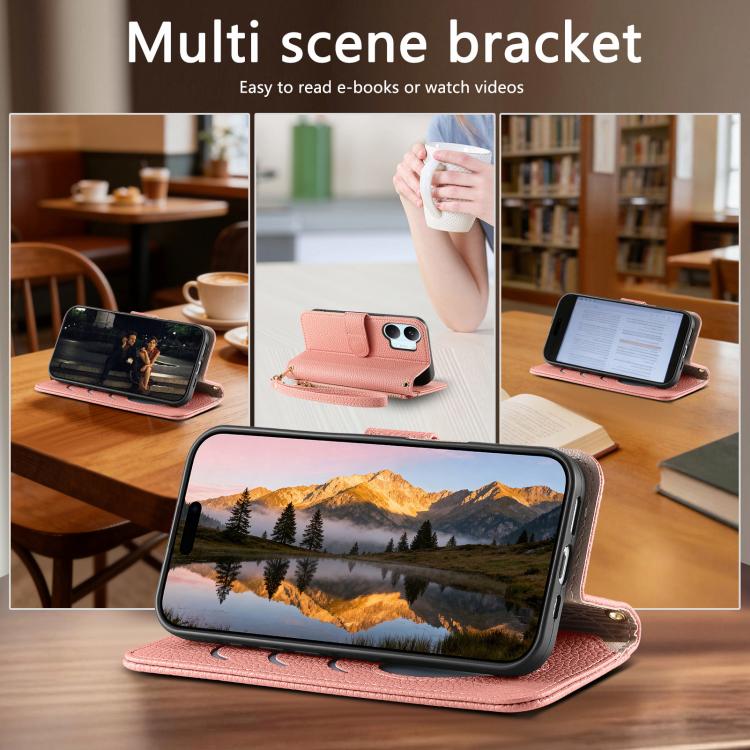 For Redmi Turbo 5 Max 5G Fantasy Love Heart Zipper Wallet Vegan Leather Phone Case with Strap