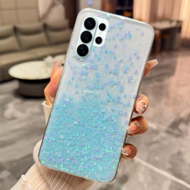 For Samsung Galaxy S26 Ultra 5G Sequins Glitter Gradient Epoxy TPU Phone Case