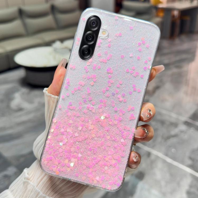 For Samsung Galaxy A26 5G / A17 Sequins Glitter Gradient Epoxy TPU Phone Case