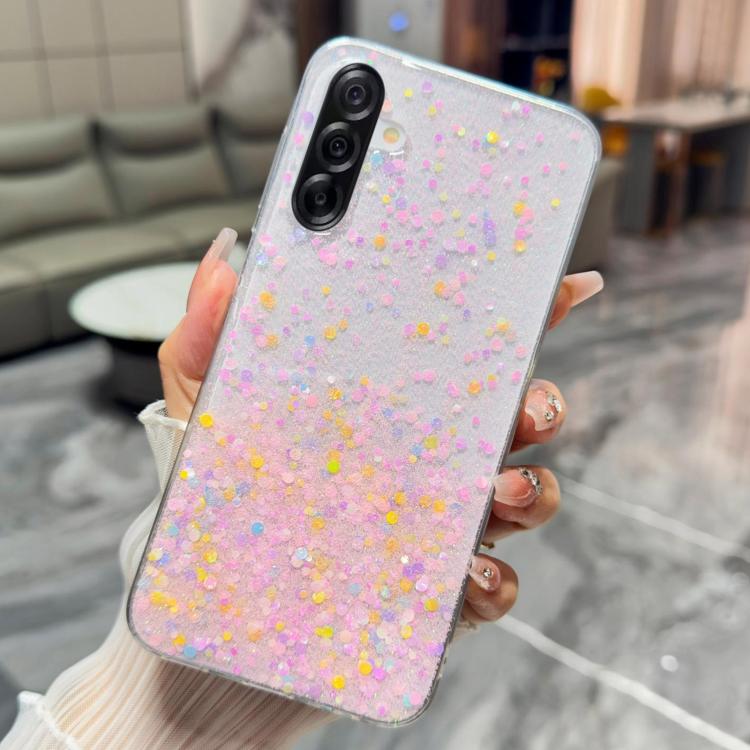 For Samsung Galaxy A26 5G / A17 Sequins Glitter Gradient Epoxy TPU Phone Case