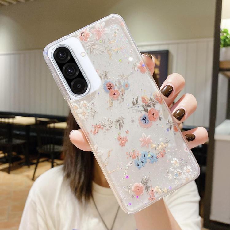 For Samsung Galaxy A36 / A56 5G Fresh Small Floral Epoxy TPU Phone Case