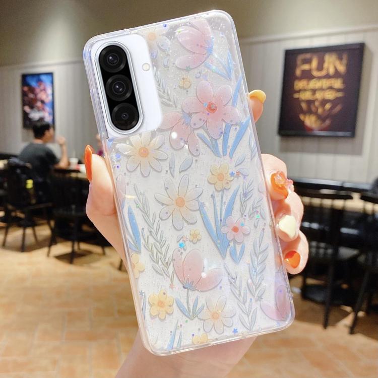 For Samsung Galaxy A36 / A56 5G Fresh Small Floral Epoxy TPU Phone Case