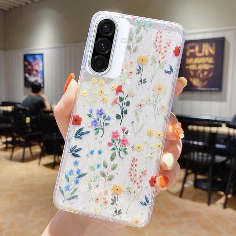 For Samsung Galaxy A36 / A56 5G Fresh Small Floral Epoxy TPU Phone Case