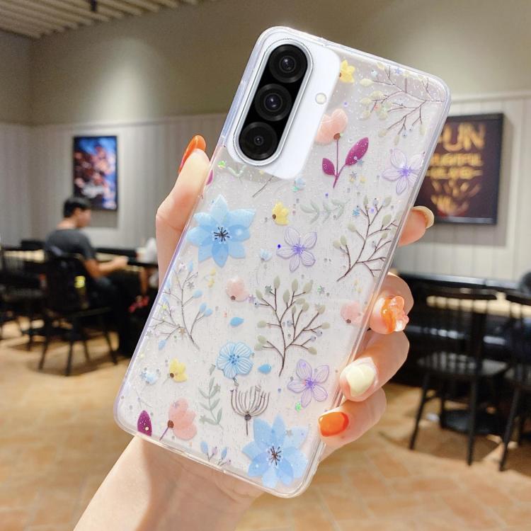 For Samsung Galaxy A36 / A56 5G Fresh Small Floral Epoxy TPU Phone Case