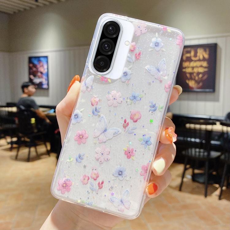 For Samsung Galaxy A36 / A56 5G Fresh Small Floral Epoxy TPU Phone Case