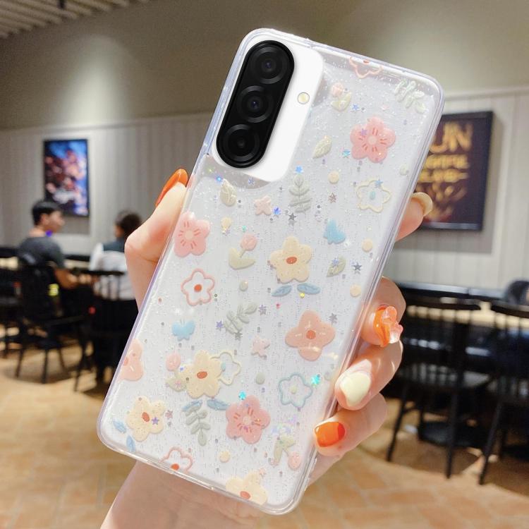 For Samsung Galaxy A17 / A26 5G Fresh Small Floral Epoxy TPU Phone Case
