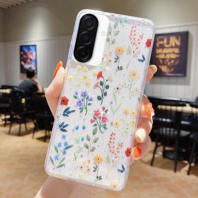 For Samsung Galaxy A17 / A26 5G Fresh Small Floral Epoxy TPU Phone Case
