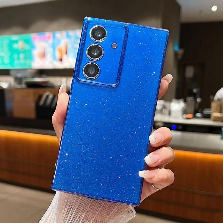 For Samsung Galaxy S26+ 5G Jelly Glitter Solid Color TPU Phone Case