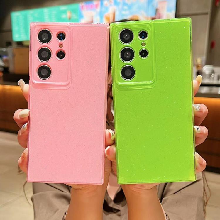 For Samsung Galaxy S26 Ultra 5G Jelly Glitter Solid Color TPU Phone Case