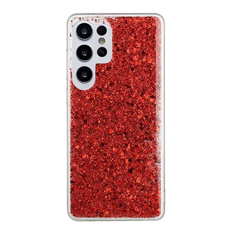 For Samsung Galaxy S26 Ultra 5G Glitter Sequins Epoxy TPU Phone Case