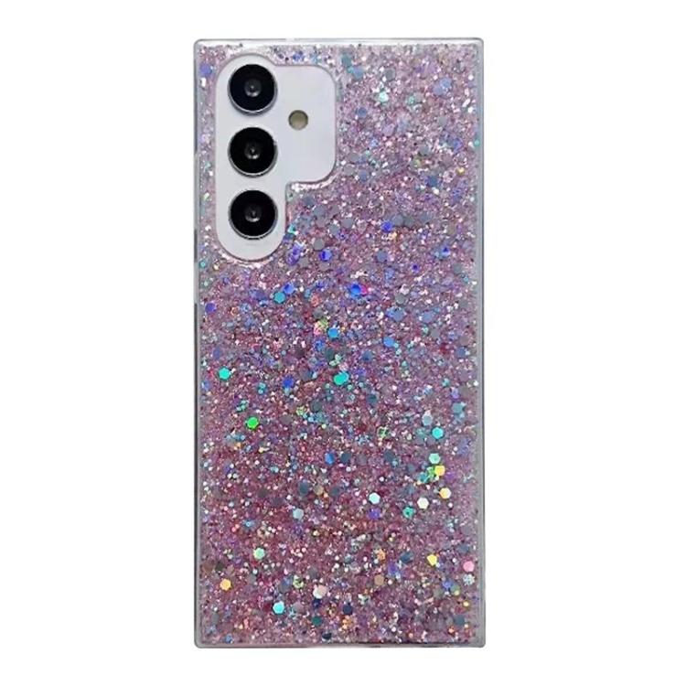 For Samsung Galaxy S26 5G Glitter Sequins Epoxy TPU Phone Case