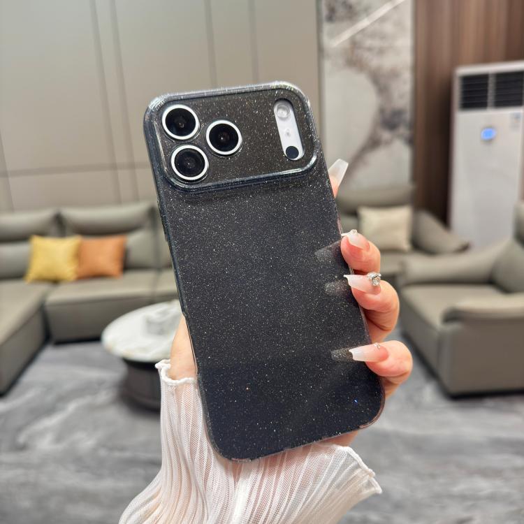 For iPhone 17 Pro Jelly Glitter Solid Color TPU Phone Case