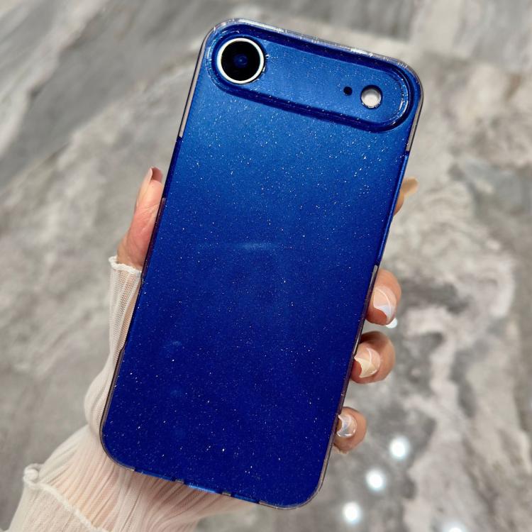 For iPhone Air Jelly Glitter Solid Color TPU Phone Case