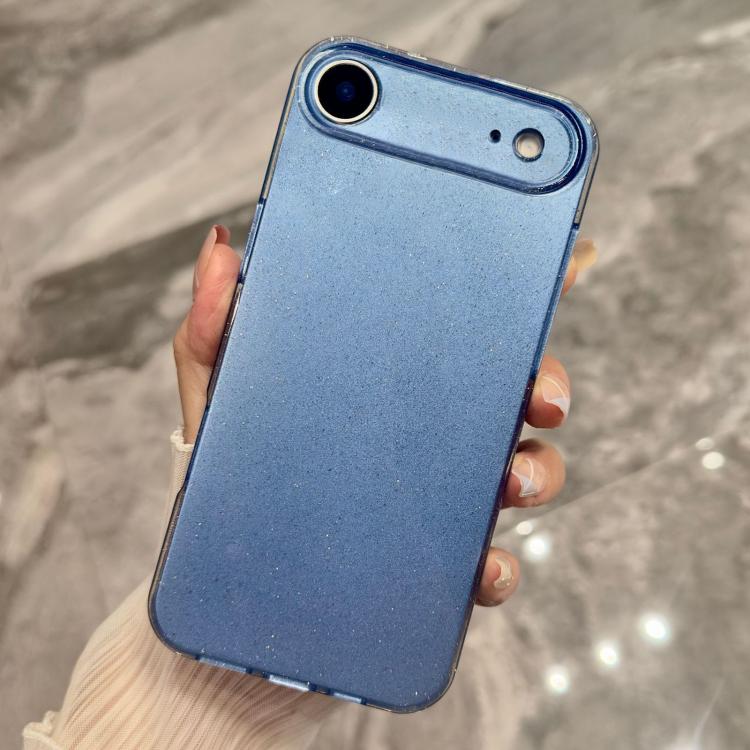 For iPhone Air Jelly Glitter Solid Color TPU Phone Case