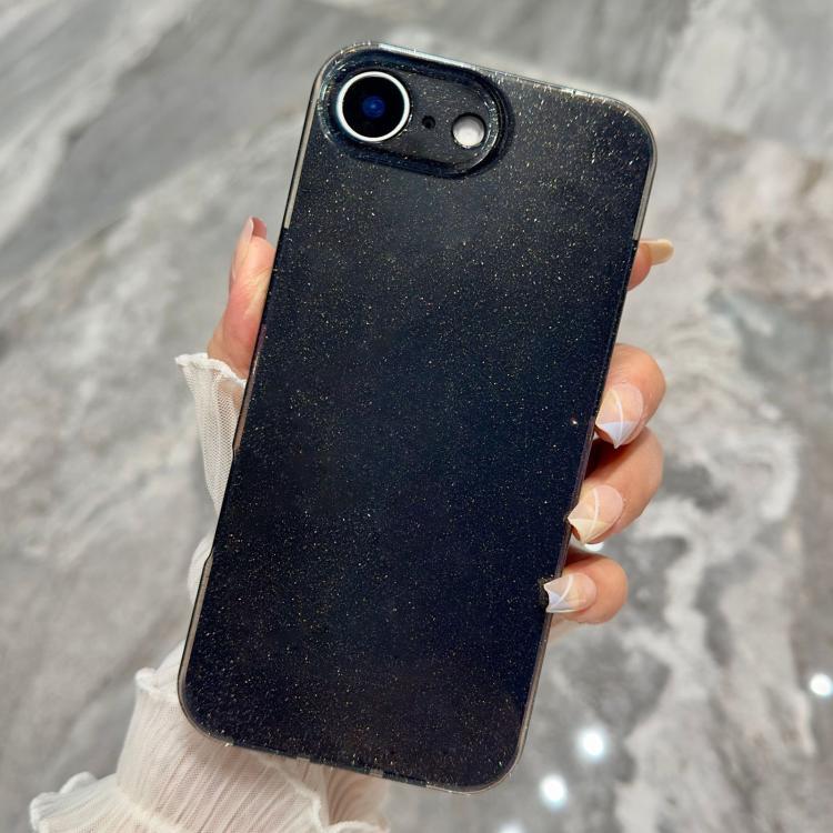 For iPhone 17e / 16e Jelly Glitter Solid Color TPU Phone Case