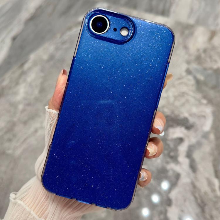 For iPhone 17e / 16e Jelly Glitter Solid Color TPU Phone Case