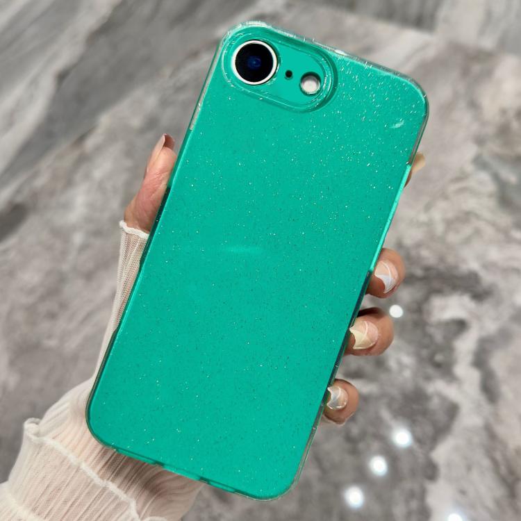 For iPhone 17e / 16e Jelly Glitter Solid Color TPU Phone Case