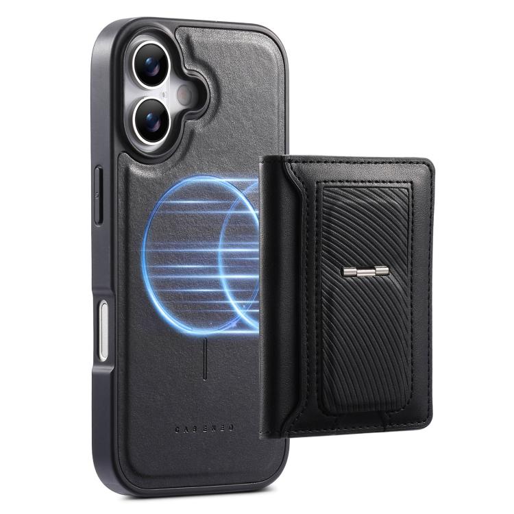 For iPhone 17 CaseNeo Retro Hinge Folding Wallet Magnetic Back Phone Case