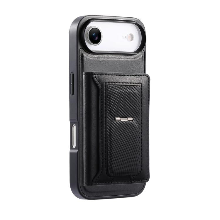 For iPhone Air CaseNeo Retro Hinge Folding Wallet Magnetic Back Phone Case