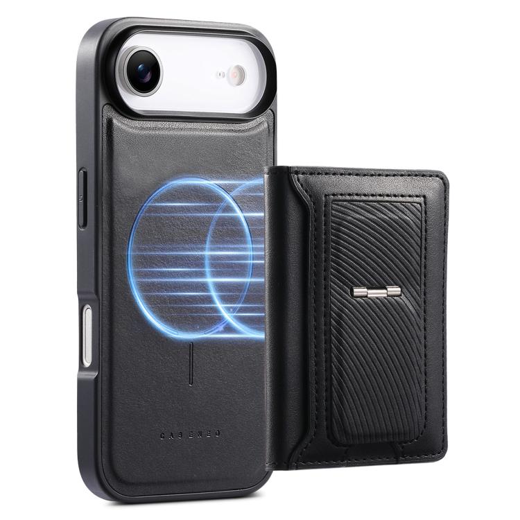 For iPhone Air CaseNeo Retro Hinge Folding Wallet Magnetic Back Phone Case