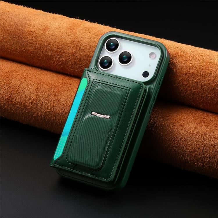 For iPhone 17 Pro Max CaseNeo Retro Hinge Folding Wallet Magnetic Back Phone Case