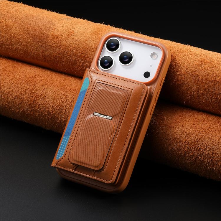 For iPhone 17 Pro Max CaseNeo Retro Hinge Folding Wallet Magnetic Back Phone Case