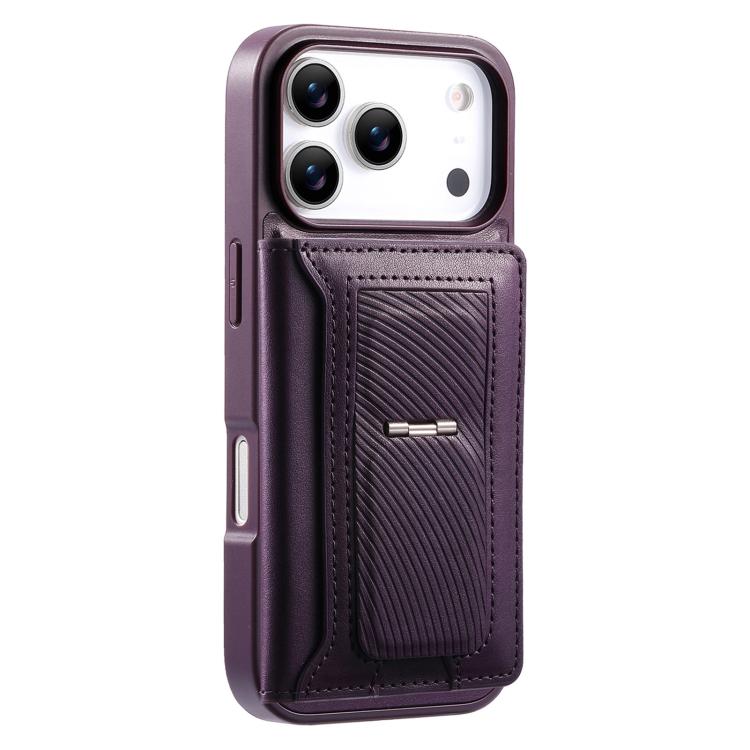 For iPhone 17 Pro Max CaseNeo Retro Hinge Folding Wallet Magnetic Back Phone Case