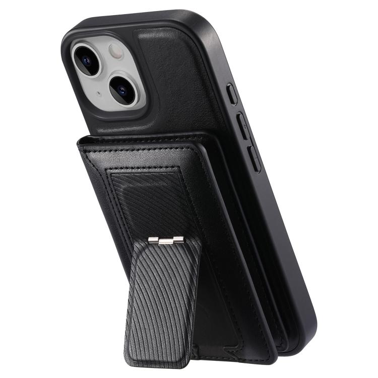 For iPhone 13 CaseNeo Retro Hinge Folding Wallet Magnetic Back Phone Case