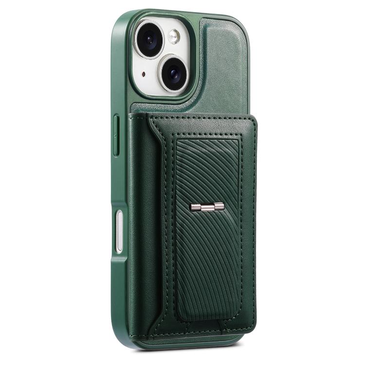 For iPhone 13 CaseNeo Retro Hinge Folding Wallet Magnetic Back Phone Case