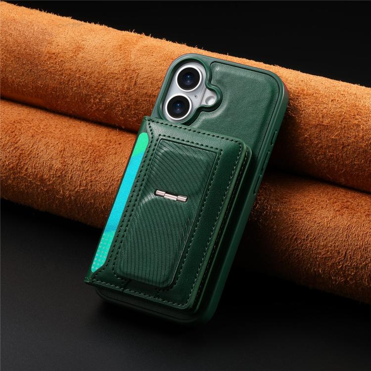 For iPhone 13 CaseNeo Retro Hinge Folding Wallet Magnetic Back Phone Case