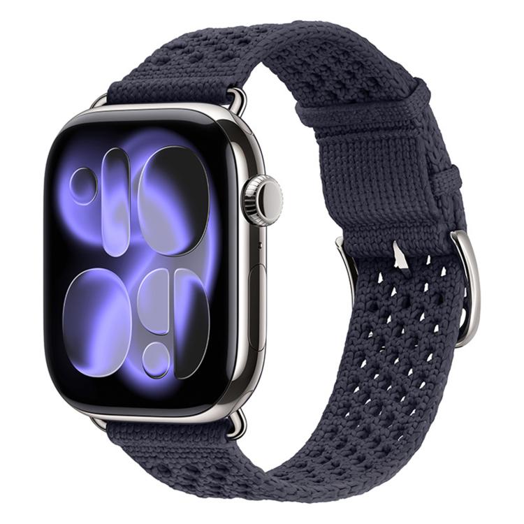 For Apple Watch 42mm / 41mm / 40mm / 38mm Openwork Knitted Weaving Watch Band