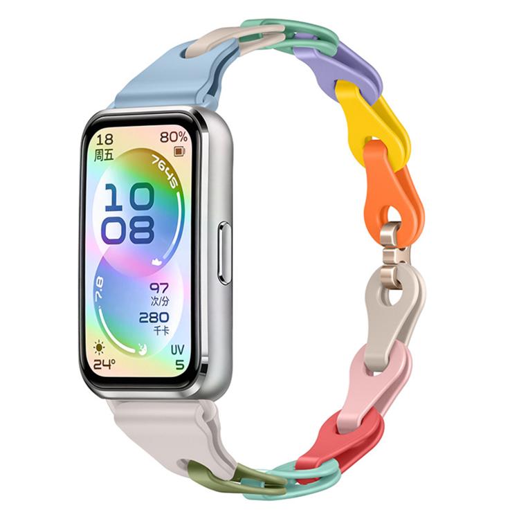 For Huawei Watch Band 11 / Band 11 Pro Fashionable Hollowed Bracelet Silicone Watch Band