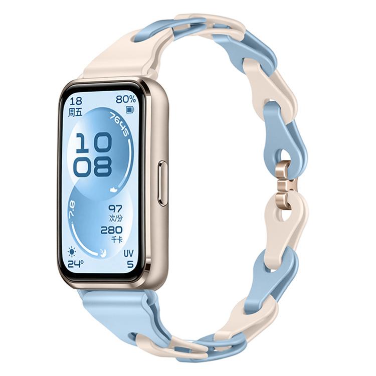 For Huawei Watch Band 11 / Band 11 Pro Fashionable Hollowed Bracelet Silicone Watch Band