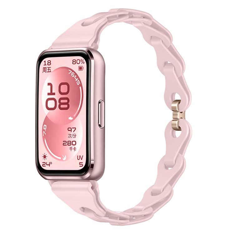 For Huawei Watch Band 11 / Band 11 Pro Fashionable Hollowed Bracelet Silicone Watch Band