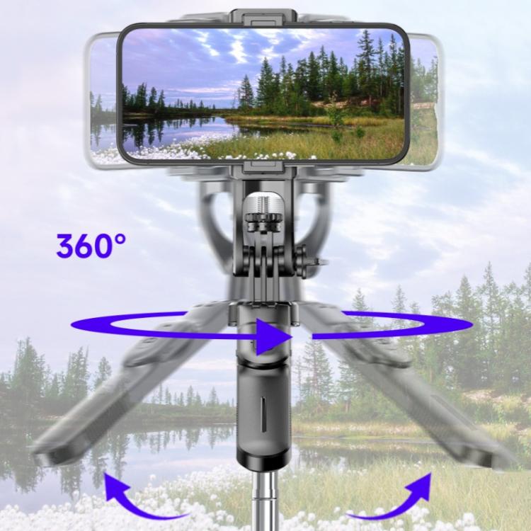 F05 For Photography Vlogging Remote Control Phone Holder Extendable Selfie Stick Tripod Stand
