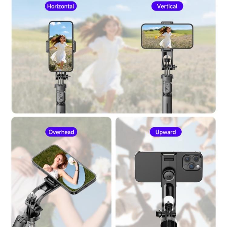 F05 For Photography Vlogging Remote Control Phone Holder Extendable Selfie Stick Tripod Stand