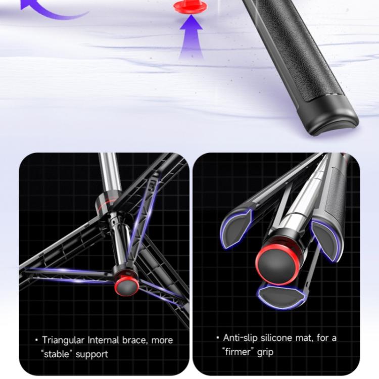 F05 For Photography Vlogging Remote Control Phone Holder Extendable Selfie Stick Tripod Stand