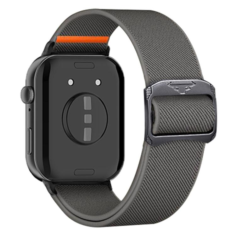 For Huawei Watch Fit 5 / Fit 5 Pro / Fit 4 Bull Bead Buckle Elastic Nylon Watch Band