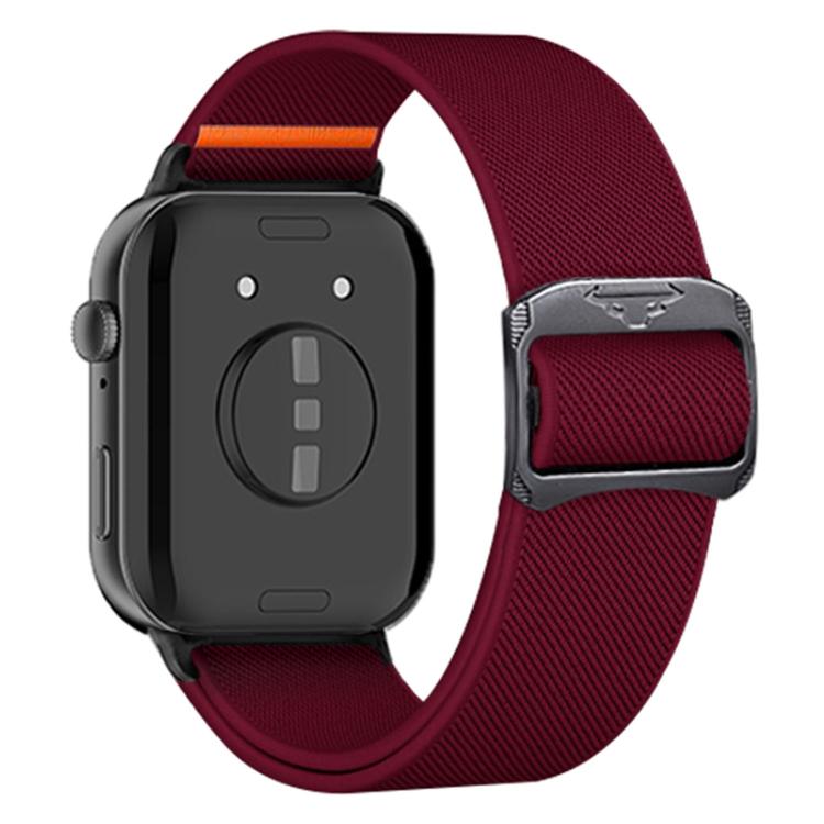 For Huawei Watch Fit 5 / Fit 5 Pro / Fit 4 Bull Bead Buckle Elastic Nylon Watch Band