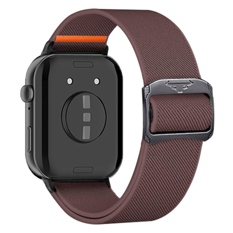 For Huawei Watch Fit 5 / Fit 5 Pro / Fit 4 Bull Bead Buckle Elastic Nylon Watch Band