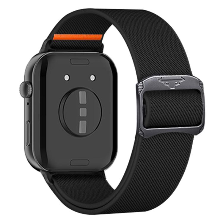 For Huawei Watch Fit 5 / Fit 5 Pro / Fit 4 Bull Bead Buckle Elastic Nylon Watch Band