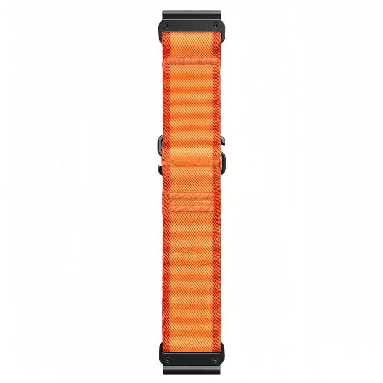 For Gamin 22mm Ocean Wave Texture Nylon Watch Band