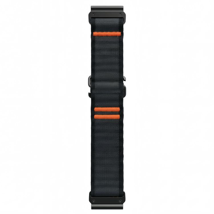 For Gamin 20mm Ocean Wave Texture Nylon Watch Band