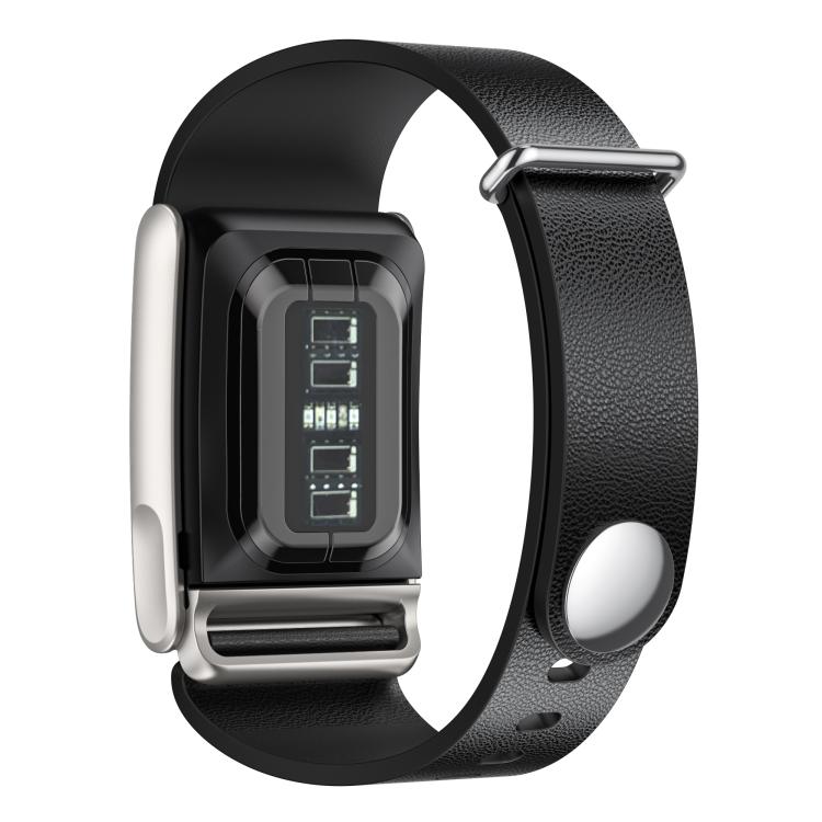 For WHOOP 5.0 Electrocardiogram Slim Nail Buckle Vegan Leather Watch Band
